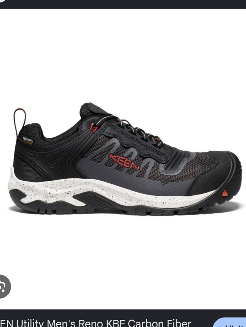 New Keen Utility Reno KBF Waterproof (Comp Toe) In Mens Size 7EE